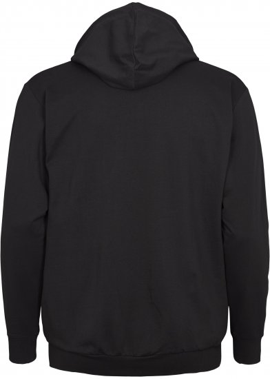 North Latitude Cardigan Hoodie Black - Gensere og hettegensere - Store hettegensere - 2XL-14XL