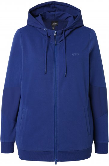 Ulla Popken Athletic Department Hoodie Navy - Hettegensere og collegegensere - 