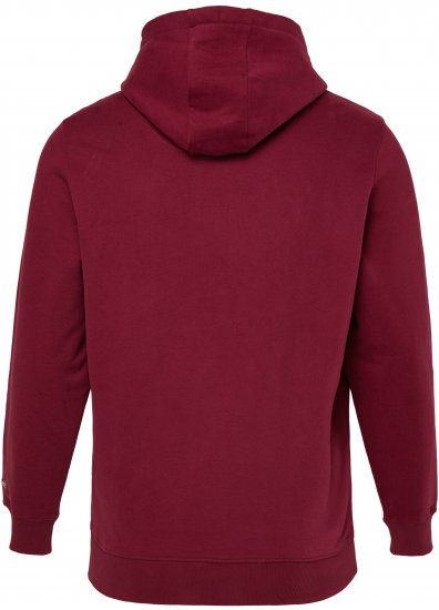 JP1880 Hoodie with Embroidery Aubergine - Gensere og hettegensere - Store hettegensere - 2XL-14XL