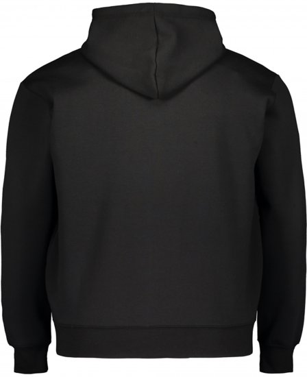 Big Bones Zorro Hoodie with Zipper Black - Gensere og hettegensere - Store hettegensere - 2XL-14XL
