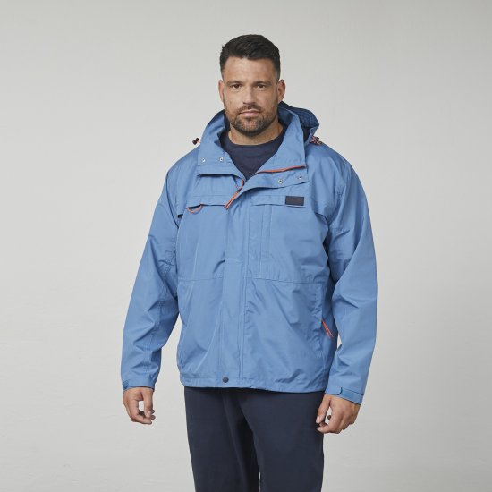 North Latitude 61104 Jakke med detaljer WP3000 Lyseblå - Jakker - Store jakker - 2XL-12XL