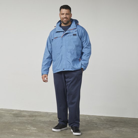 North Latitude 61104 Jakke med detaljer WP3000 Lyseblå - Jakker - Store jakker - 2XL-12XL