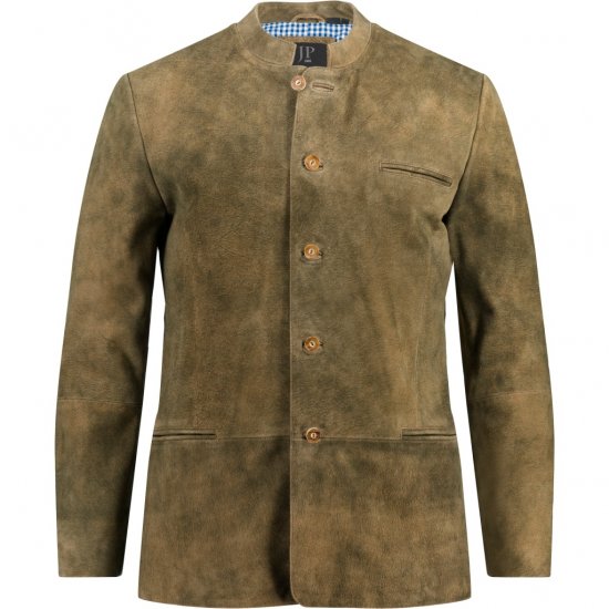 JP1880 Traditional Jacket Janker Goat Suede Brown - Festklær - Festklær – For å feire stilfullt og komfortabelt