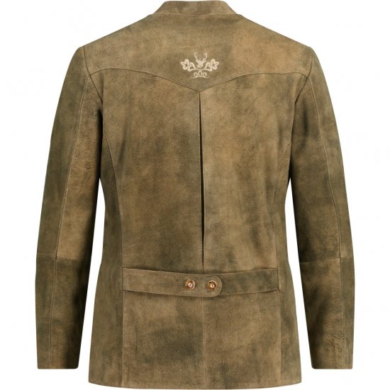 JP1880 Traditional Jacket Janker Goat Suede Brown - Festklær - Festklær – For å feire stilfullt og komfortabelt