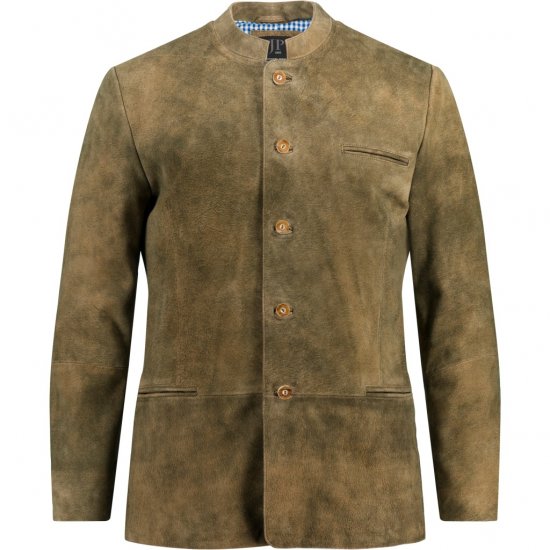 JP1880 Traditional Jacket Janker Goat Suede Brown - Festklær - Festklær – For å feire stilfullt og komfortabelt
