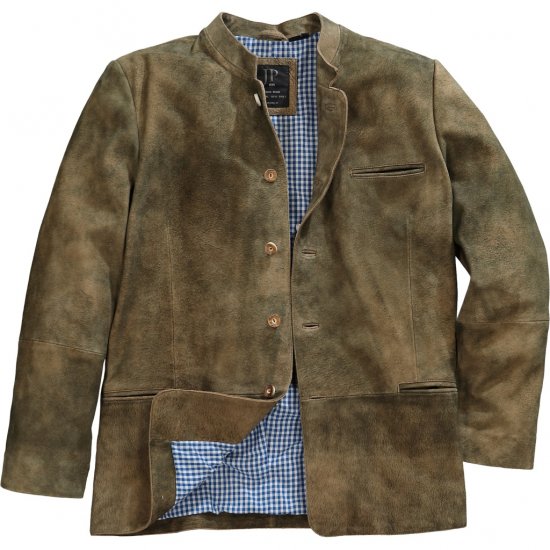 JP1880 Traditional Jacket Janker Goat Suede Brown - Festklær - Festklær – For å feire stilfullt og komfortabelt