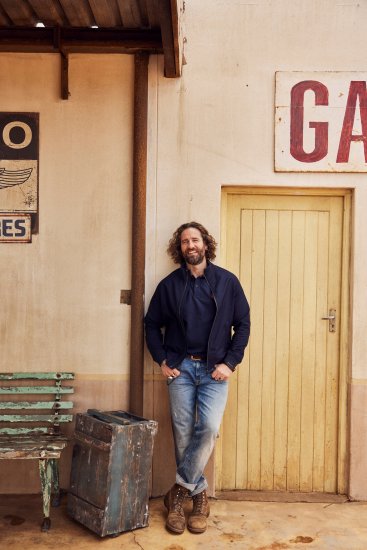 JP1880 Blouson Jacket FLEXNAMIC with Stand-up Collar Navy - Jakker - Store jakker - 2XL-12XL