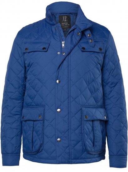JP1880 Quilted with Multiple Pockets Jacket Dark Blue - Jakker - Store jakker - 2XL-12XL