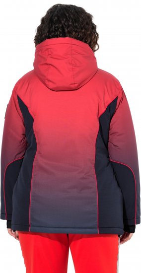 Ulla Popken Gradient Triple-Function Performance Ski Jacket Navy - Jakker - 