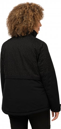 Ulla Popken HYPRAR Waterproof Running Jacket Black - Jakker - 