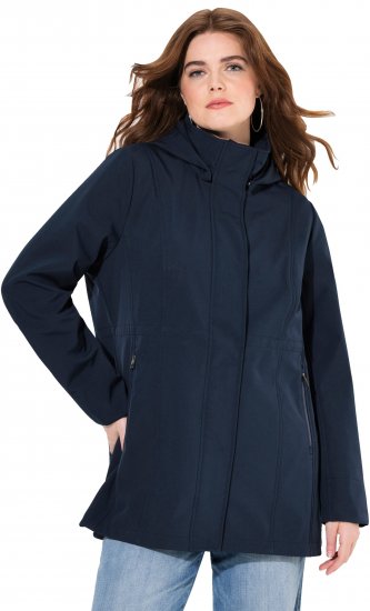 Ulla Popken HYPRAR Softshell Jacket Navy - Jakker - 