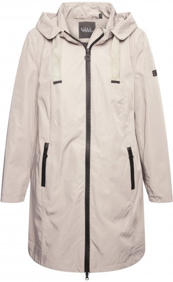 Ulla Popken HYPRAR Waterproof Jacket Medium Grey - Jakker - 