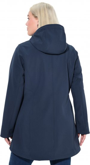 Ulla Popken HYPRAR Water-Repellent Softshell Jacket Navy - Jakker - 