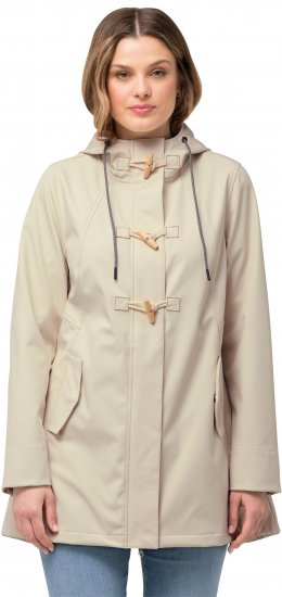 Ulla Popken HYPRAR Water-Repellent Softshell Jacket Vanilla - Jakker - 