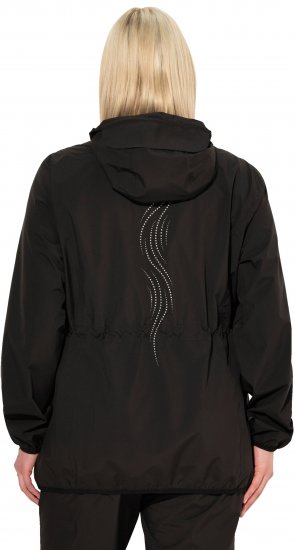 Ulla Popken Lightweight Rain Jacket Black - Jakker - 