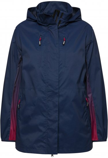 Ulla Popken 2-in-1 Functional Jacket Navy - Jakker - 