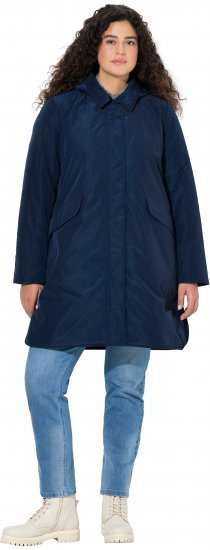 Ulla Popken HYPRAR Functional Parka Navy - Jakker - 