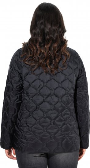 Ulla Popken HYPRAR Lightweight Quilted Water-Repellent Jacket Black - Jakker - 