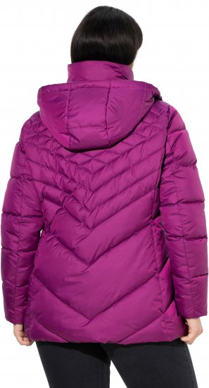 Ulla Popken HYPRAR Water-Repellent Quilted Jacket Berry - Jakker - 