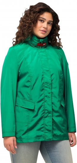 Ulla Popken HYPRAR All Weather Jacket Green Emerald - Jakker - 