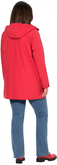 Ulla Popken HYPRAR Softshell Fleece-Lined Jacket Salsa Red - Jakker - 