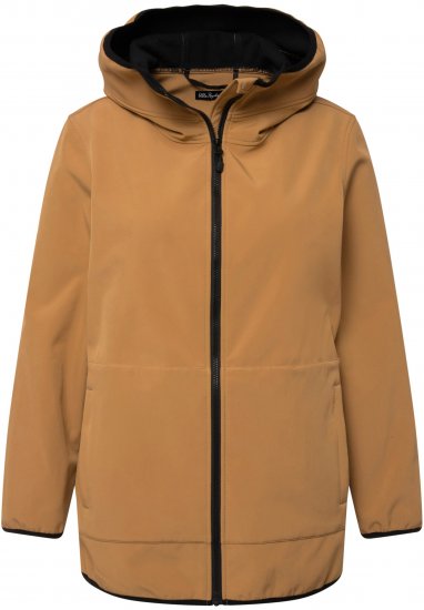 Ulla Popken 2-in-1 Quilted Fleece Lined Coat Black - Jakker - 
