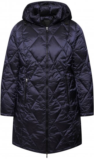 Ulla Popken HYPRAR Diamond Quilted Jacket Night Blue - Jakker - 