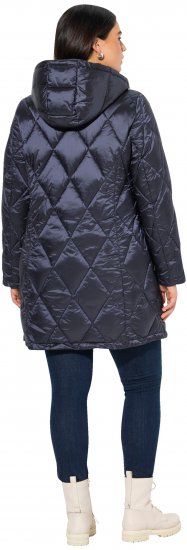 Ulla Popken HYPRAR Diamond Quilted Jacket Night Blue - Jakker - 