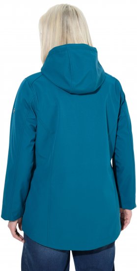 Ulla Popken HYPRAR Triple Function Softshell Jacket Teal - Jakker - 