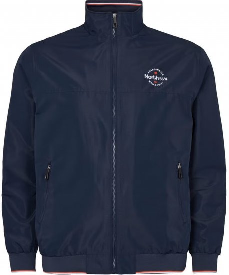North Latitude 21171 Sporty Water Resistant 5000mm Bomber Jacket Navy - Jakker - Store jakker - 2XL-12XL