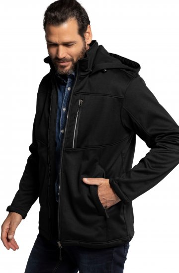 JP1880 Softshell Wind and Water Resistant Jacket Black TALL - TALL jakker - 