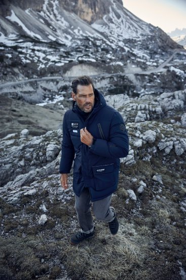 JAY-PI Warm Quilted Parka Dual Function, Wind and Water Repellant Navy - Jakker - Store jakker - 2XL-12XL