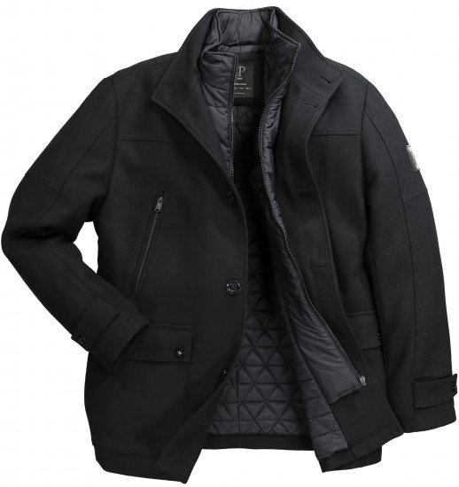 JP1880 Jacket Water-repellent Warm Black - Jakker - Store jakker - 2XL-12XL