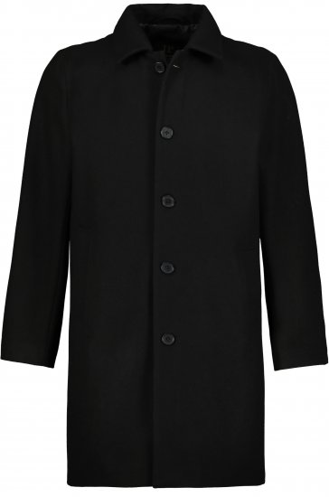JP1880 Coat Wool Blend Water Repellent Black - Jakker - Store jakker - 2XL-12XL