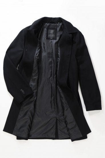 JP1880 Coat Wool Blend Water Repellent Black - Jakker - Store jakker - 2XL-12XL