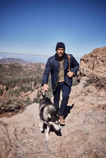 JP1880 Jacket Quilted Navy - Jakker - Store jakker - 2XL-12XL