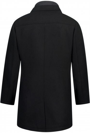 JP1880 Coat Wool Blend Quilted Black - Jakker - Store jakker - 2XL-12XL