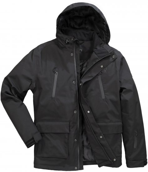 Jay-Pi Ski Jacket Functional Waterproof Windproof Breathable Black - Skiklær - 