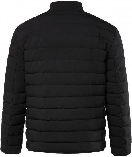 JP1880 Jacket Quilted Stand-up Collar Black - Jakker - Store jakker - 2XL-12XL