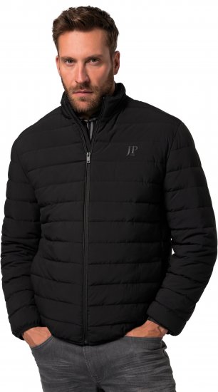 JP1880 Jacket Quilted Stand-up Collar Black - Jakker - Store jakker - 2XL-12XL