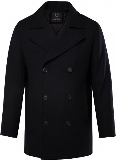 JP1880 Caban Short Double-breasted Overcoat Navy - Jakker - Store jakker - 2XL-12XL