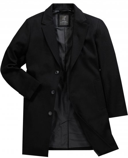JP1880 Coat Classic Wool Blend Black - Jakker - Store jakker - 2XL-12XL