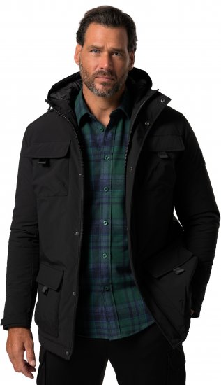 JP1880 Field Jacket Wind-repellent Black - Jakker - Store jakker - 2XL-12XL