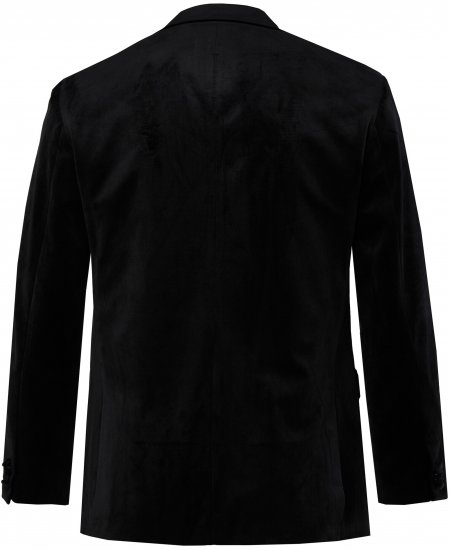 JP1880 Jacket Velvet Business Smoking Black - Dresser og blazere - Dresser i store størrelser