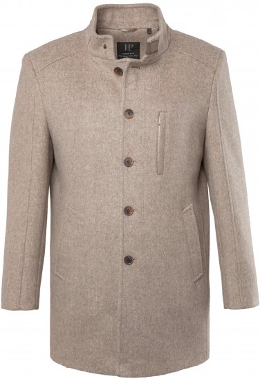 JP1880 Coat Wool Blend Beige Melange - Jakker - Store jakker - 2XL-12XL
