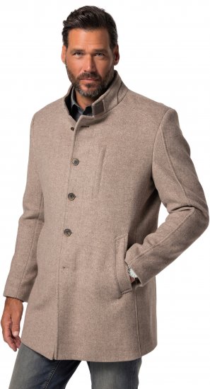 JP1880 Coat Wool Blend Beige Melange - Jakker - Store jakker - 2XL-12XL
