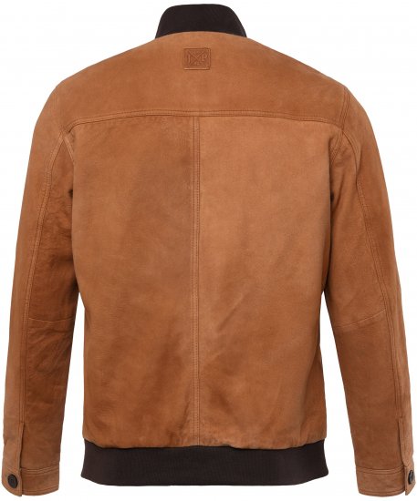 JP1880 Jacket Leather Lamb Nappa Brown - Jakker - Store jakker - 2XL-12XL