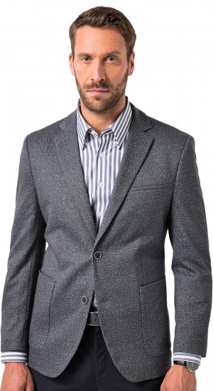 JP1880 Jacket Business Donegal Graphite Grey - Jakker - Store jakker - 2XL-12XL
