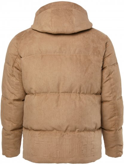 STHUGE Jacket Puffer With Warm Quilting Beige - Jakker - Store jakker - 2XL-12XL