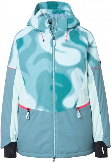 Ulla Popken HYPRAR Performance Jacket Ice Green - Jakker - 